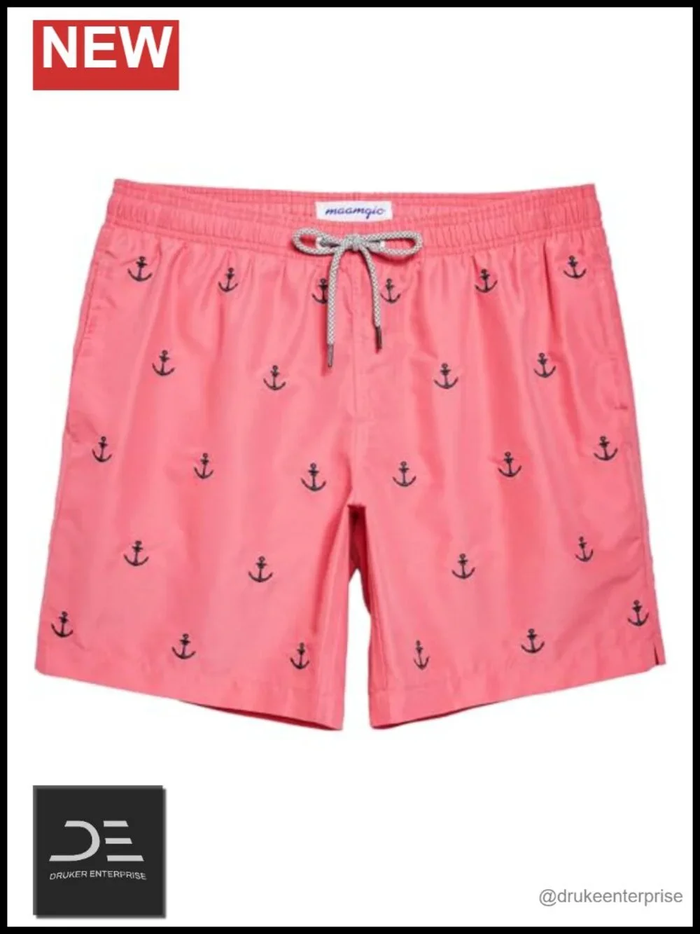 Quick Dry Swim Trunks with Mesh Lining 7 Inseam